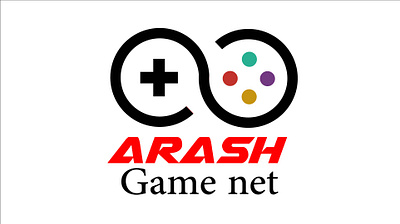 ArashGameNet branding graphic design logo