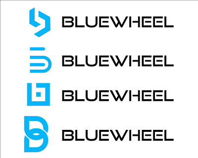 BlueWheel branding graphic design logo