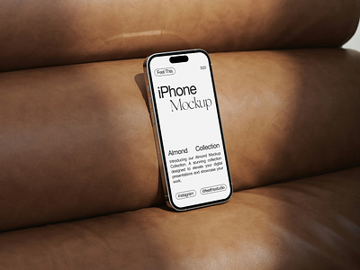 iPhone Mockup branding design download iphone iphone 14 pro iphone mockup mock up mockup mockups packaging photoshop presentation psd showcase web