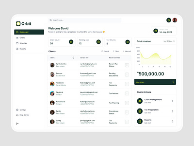 Tax Management Dashboard app dashboard design mobile app ui