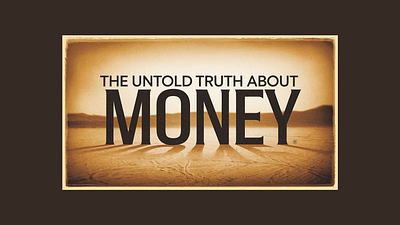 The Untold Truth About Money money thumbnail thumbnail design youtube youtube thumbnail