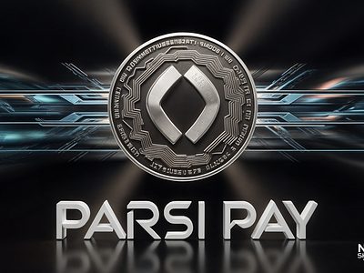 Parsi Pay - First Draft Blank coin - 3D - 8k 3d branding graphic design