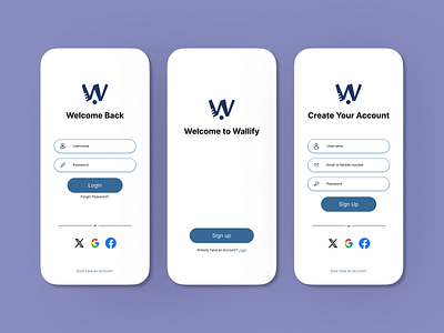 Wallify daily ui dailyui ui