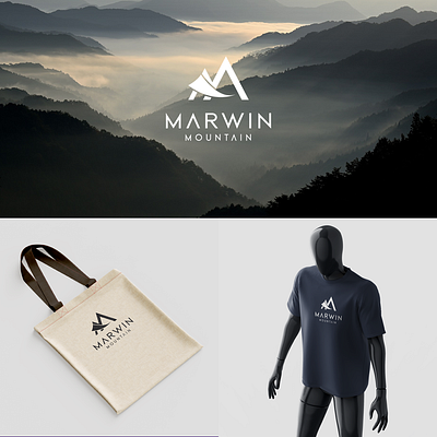 Mountain-Logo Design adobe branding design design logo graphic design ilic ilicjure illustration jure jureilic logo logo design logodesign loopwash ui vector