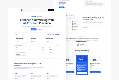 Sylon — SaaS & Startup Framer Template design framer framer template landing landing page ui ui design webdesign website website design