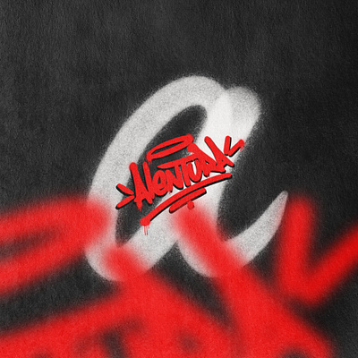 alentura. ak avatar graffiti lettering procreate