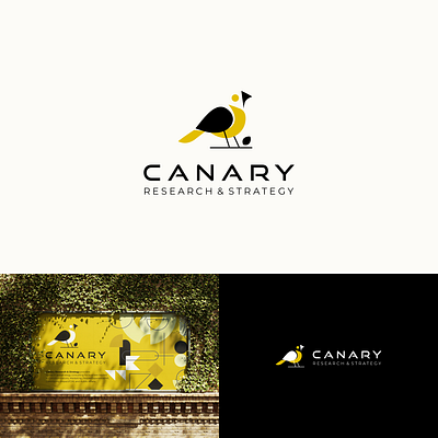 cannary canar logo sharp yellow