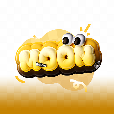 HAVE A GOOD SLEEP 3d branding c4d cool fashion illustration moon relax sleep