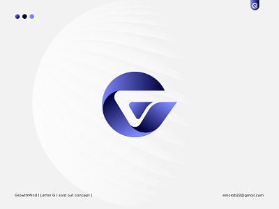 GrowthMind, Letter G Logo for Agency . 3d agency logo brand identity branding chanel logo creative logo gradient logo letter g logo letter logo logo logo design logomark logos logotipo logotype minimal logo modern logo simple logo unique video editing logo