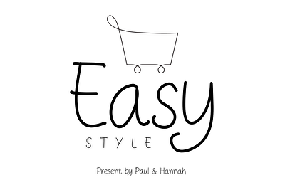 Easy Style font cartoon creative cute easy easy style font font design font style fontpack fonts graphic design lettering modern motion graphics script