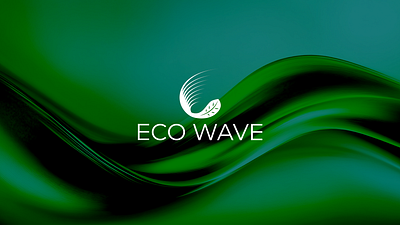 EcoWave: Sustainable Fashion Branding branding graphic design identity logo ui