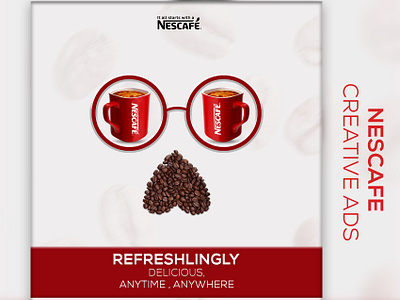 Nescafe Creative Ads ads ads design advertising banner ads banner design branding coffe coffe banner coffe creative ads creative ads design graphic design graphic designer nescafe nescafe creative ads social social media social media post