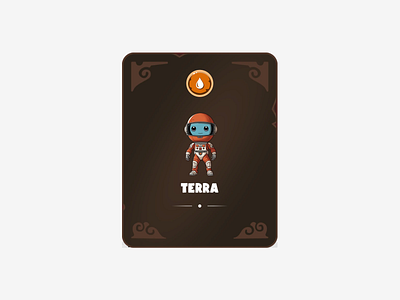 MARSMAN TERRA ILLUSTRATION CARD 2d 2d illustration 3d 3d design 3d illustration card crypto design figma illustration web3