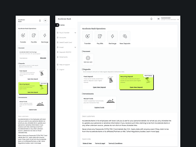 Recurring Deposit Flow of Accelerate Bank_Mobile Responsive bank app breadcrums card view clean design figma minimal payment recuerring deposit responsive setup steps typography ui uix user experience user interface ux web design