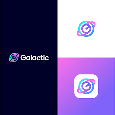 Galactic-Logo Design 3d adobe animation branding deisng logo design design logo graphic design ilic ilicjure illustration jure jureilic logo logo design loopwash motion graphics ui vector