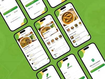 Foodies - Explore top rated foods allow location categories food information location login login with facebook login with google menu popular profile rating register reviews