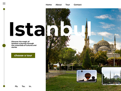 Tours baikal cappadocia design istanbul landing tourism ui web design