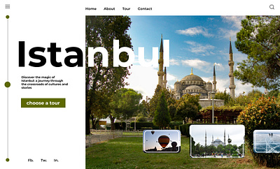 Tours baikal cappadocia design istanbul landing tourism ui web design