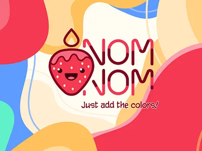 NOMNOM identity brand identity branding graphic design identity logo logo design visual identity