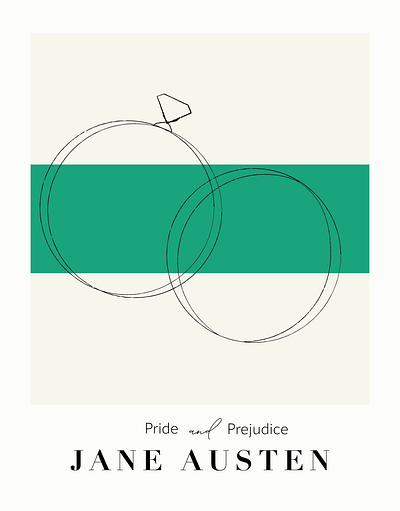 Pride and Prejudice design graphic design illustration poster print vector