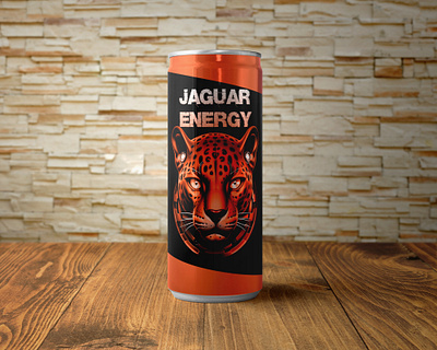 Energy Drink "Jaguar Energy" branding design drink energy energydrink graphic design illustration photoshop