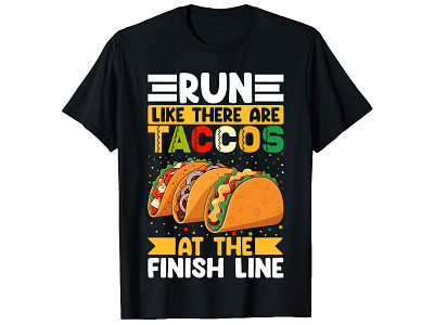 Taco t shirt design branding design graphic design illustration logo summer t shirt t shirt t shirt design tshirt typography