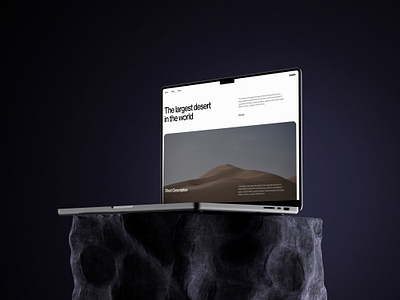 Sahara® clean desert design dribble figma minimal sahara sand ui web web design