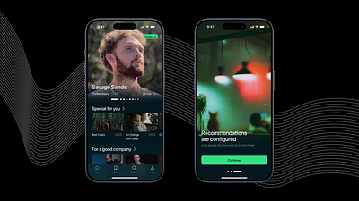 Briefly - Short Films Streaming App app cinema figma interface mobile ui ux