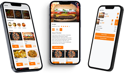 Food App UI app ecommerce figma design food app mobile design ui uiux