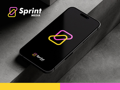 Sprint Media Logo Concept branding graphic design logo