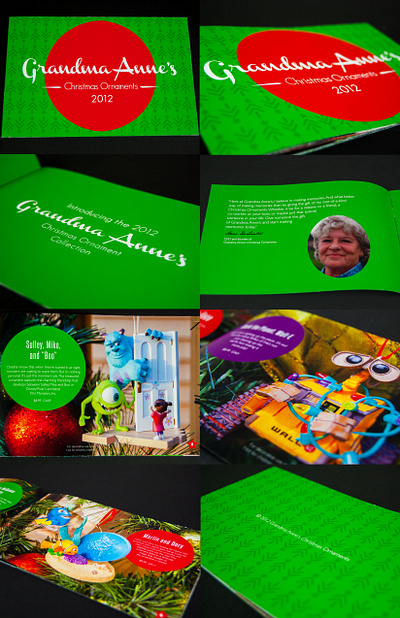 Grandma Anne's Mini Catalog adobe indesign branding graphic design indesign