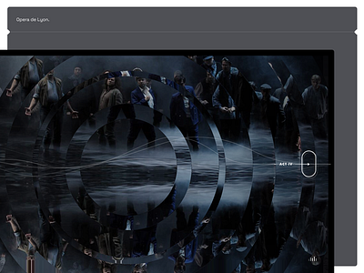 Opera de Lyon animation design interactive ui