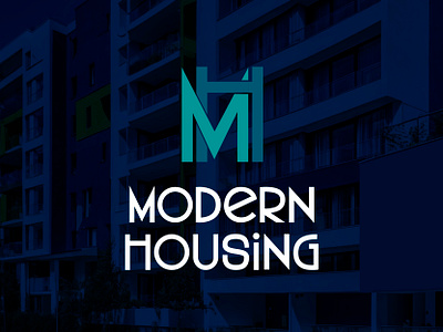 Modern Housing adobe illustrator calligraphy calligraphy logo graphic design hand lettering lettering