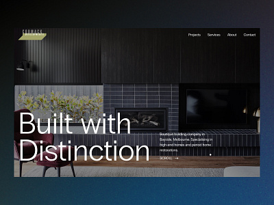 Property Development - Website Launch development digital design typography ui ux web design webflow