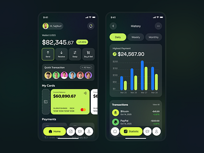 Payment App Design app design app designer app ui design app ui ux design banking app banking app design design figma uiux fintech app design fintech banking app mobile app payment app payment app design ui