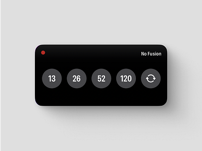 No Fusion Camera Widgets app branding camera design ios iphone retro swiftui texture ui widget