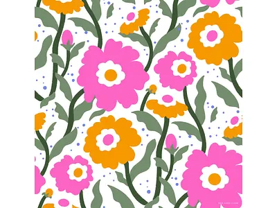Floral Pattern floral flower pattern plant textile