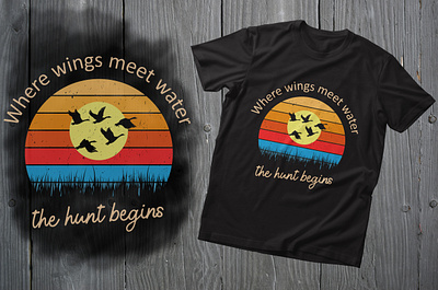 hunting t shirt design graphic design hunting t shirt design illustration t shirt t shirt design