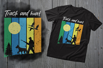 hunting t shirt design graphic design hunting t shirt design illustration t shirt t shirt design