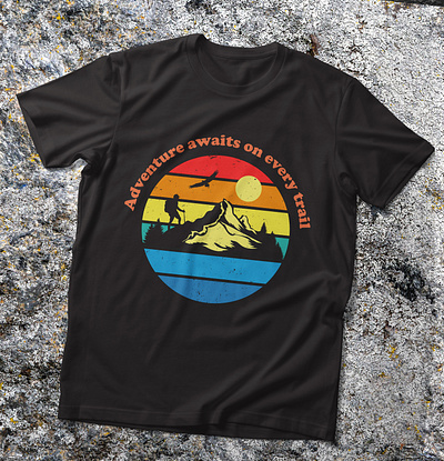 mountain t shirt design graphic design illustration mountain t shirt design t shirt t shirt design