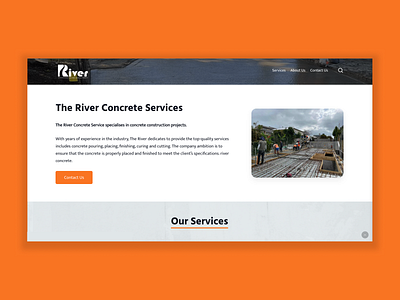 River NZ's Website branding design ui ux web branding web design website