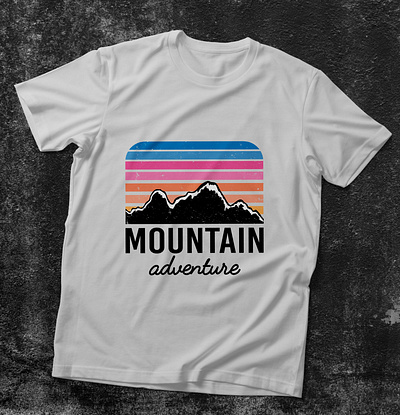 mountain t shirt design graphic design illustration mountain t shirt design t shirt t shirt design