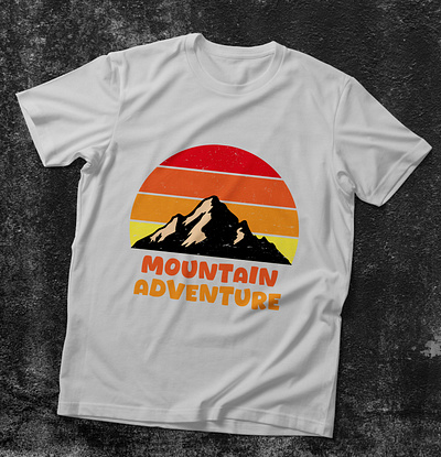 mountain t shirt design graphic design illustration mountain t shirt design t shirt t shirt design