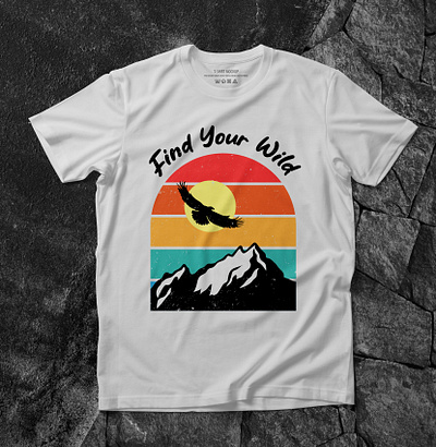 mountain t shirt design graphic design illustration mountain t shirt design t shirt t shirt design