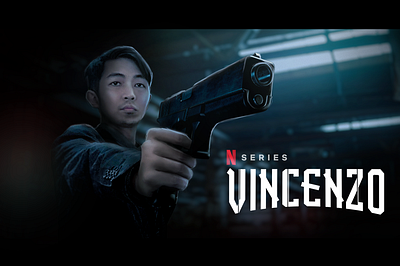 Vincenzo Inspired Facebook Cover - Photomanip & Digital Painting action agent banner cinematic cover digital painting illustration kdrama netflix photomanipulation vincenzo