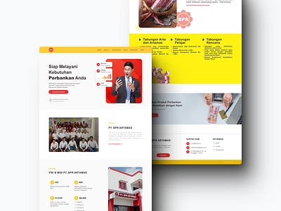 BPR LANDING PAGE design ui figma landing page money savings landing page ui design web design wordpress