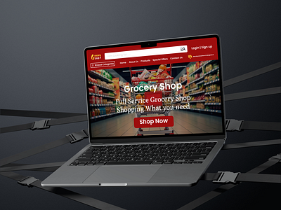 Grocery Shop grocery grocery shop ui web design