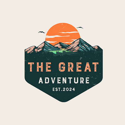 THE GREAT ADVENTURE animation branding design graphic design illustration logo typography ui vector