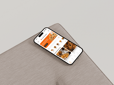 Food Delivery Mobile App app design cooking delivery app design food food delivery food delivery app mobile mobile app order restaurant app ui ui design uiux ux