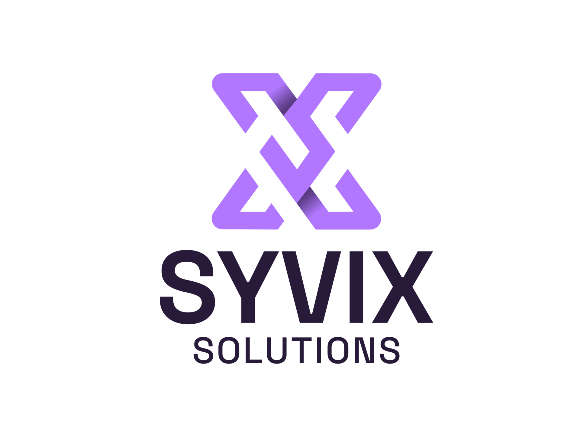 Syvix icon logo 3d abstract animation brand brand identity branding graphic design icon icon logo logo logo design minimalist modern modern logo software solution logo sx logo violet color woftwre logo xs logo